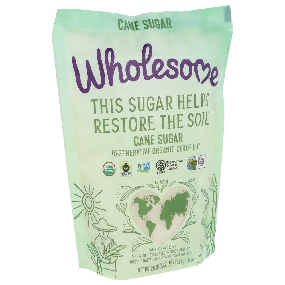 Wholesome, Cane Sugar, 26 Oz