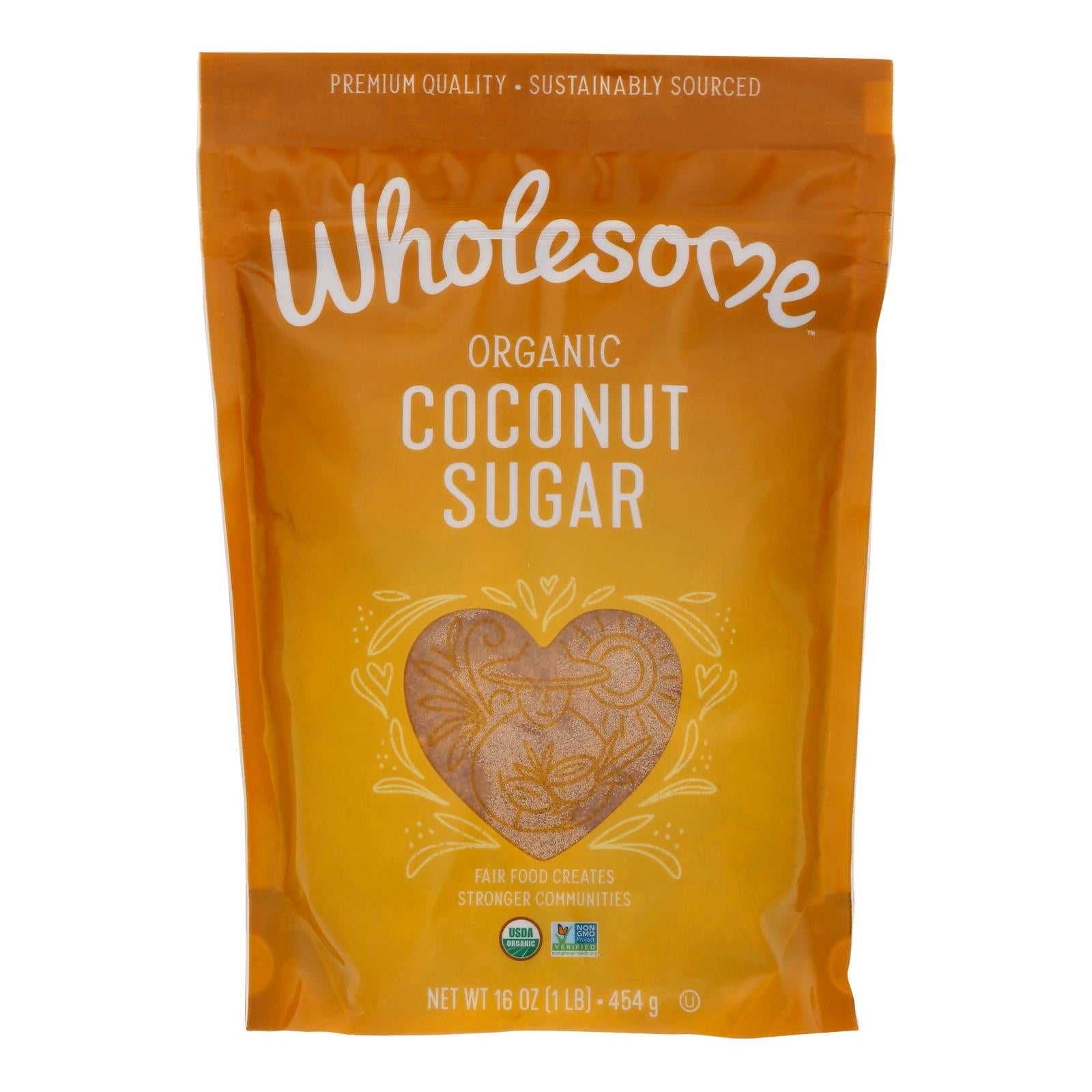 Wholesome, Sweetener, Coconut Sugar, 1 Lb