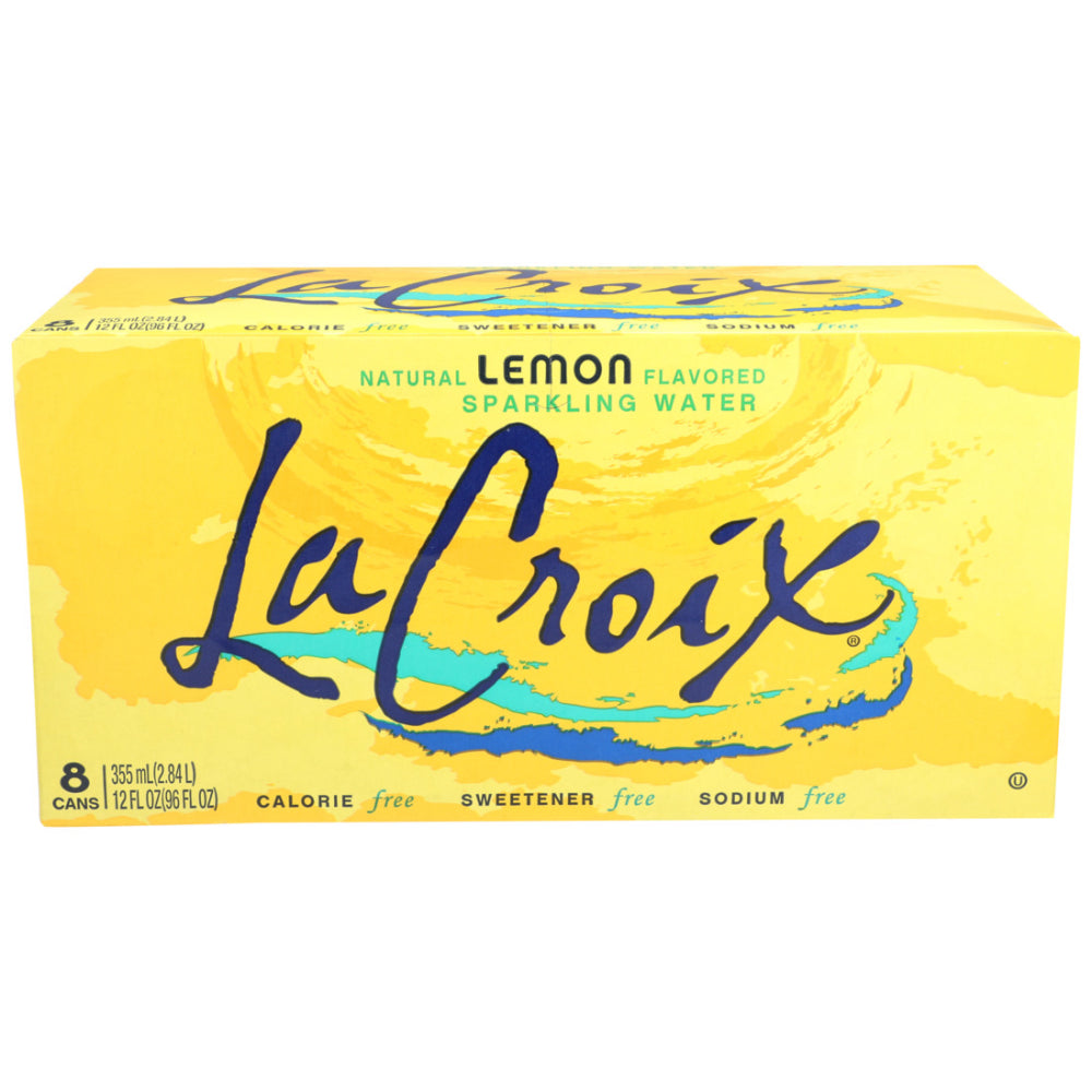 Lacroix, Sparkling Water Lemon, 8/12 Fl Oz