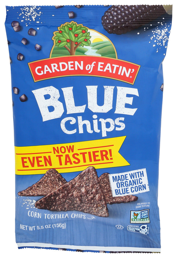 Garden Of Eatin', Blue Chips Corn Tortilla Chips, 5.5 Oz