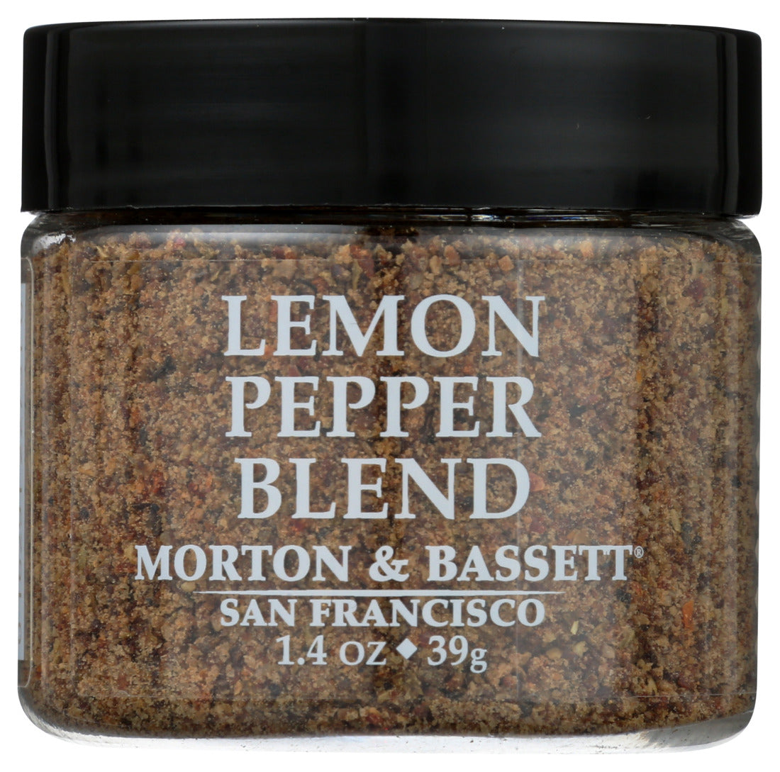 Morton & Bassett, Lemon Pepper Blend, 1.40 Oz