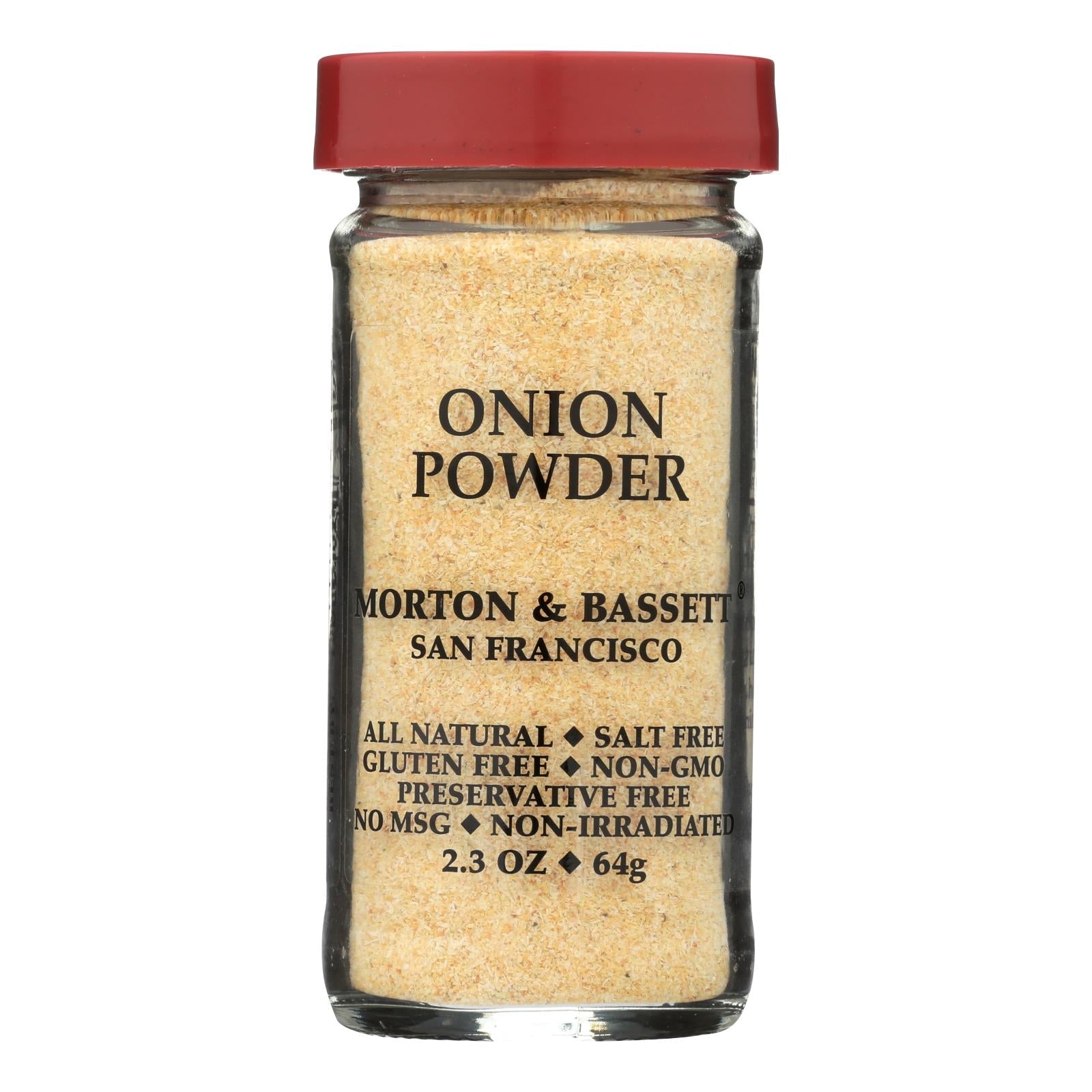 Morton & Bassett, Onion Powder, 2.3 Oz