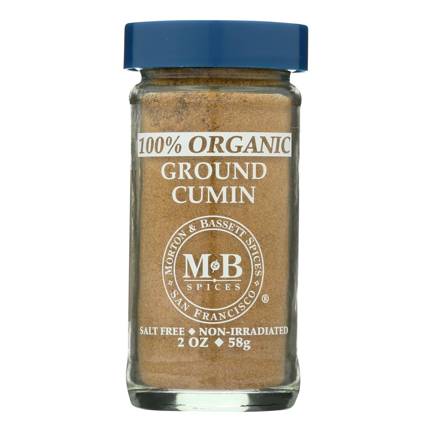 Morton & Bassett, Organic Ground Cumin, 2 Oz