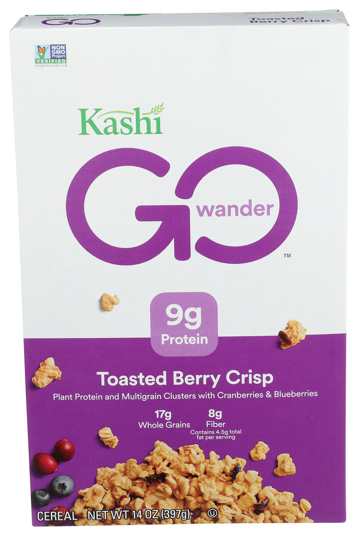 Kashi, Gowander Toasted Berry Crisp Cereal, 14 Oz