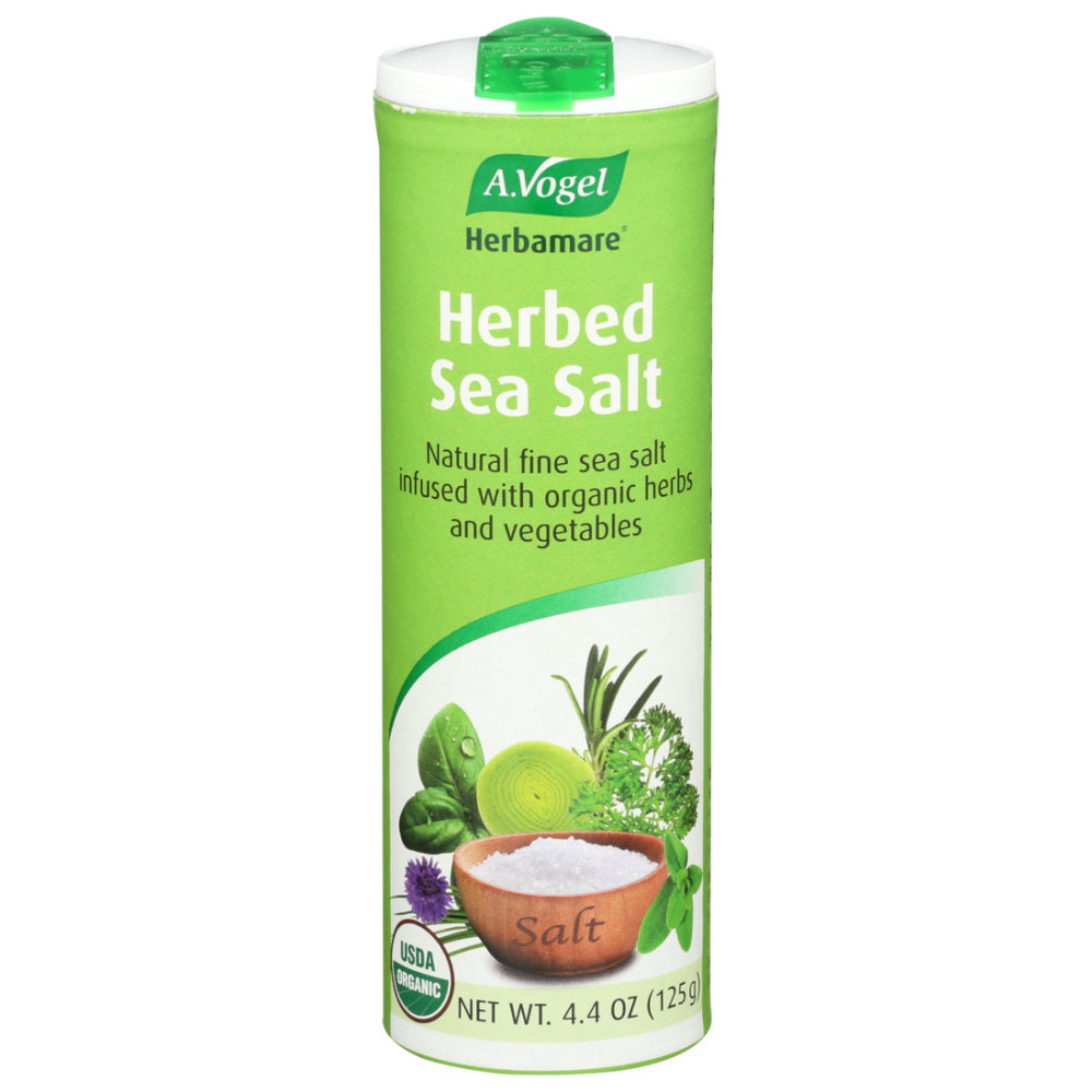 A Vogel, Herbamare Organic Herbed Sea Salt, 4.4 Oz