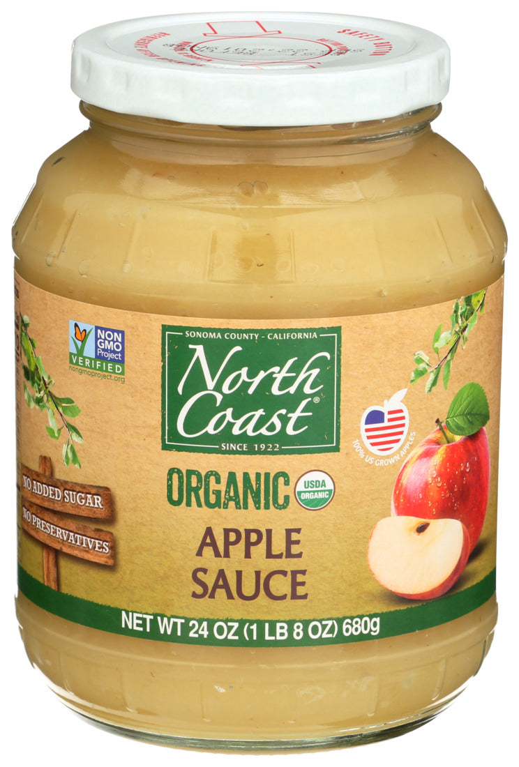 North Coast, Organic Apple Sauce, 24 Oz