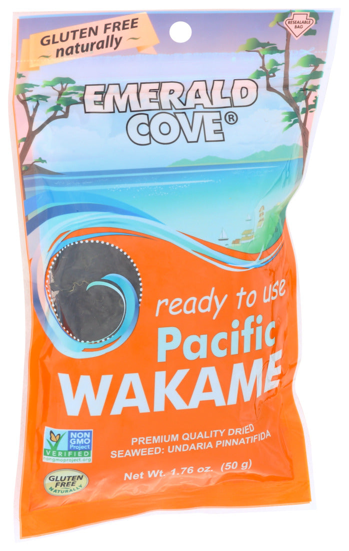 Emerald Cove, Pacific Wakame Ready To Use Seaweed, 1.76 Oz