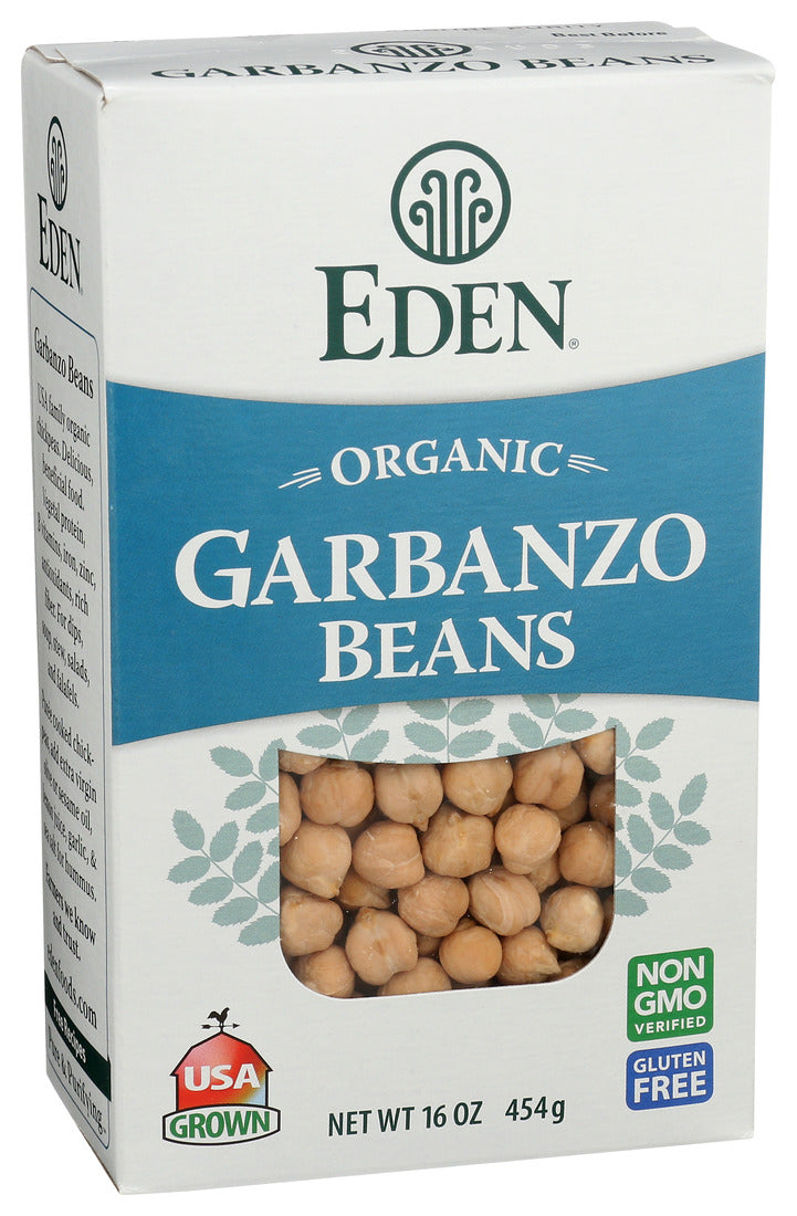 Eden Foods, Organic Garbanzo Beans, Dry, 16 Oz