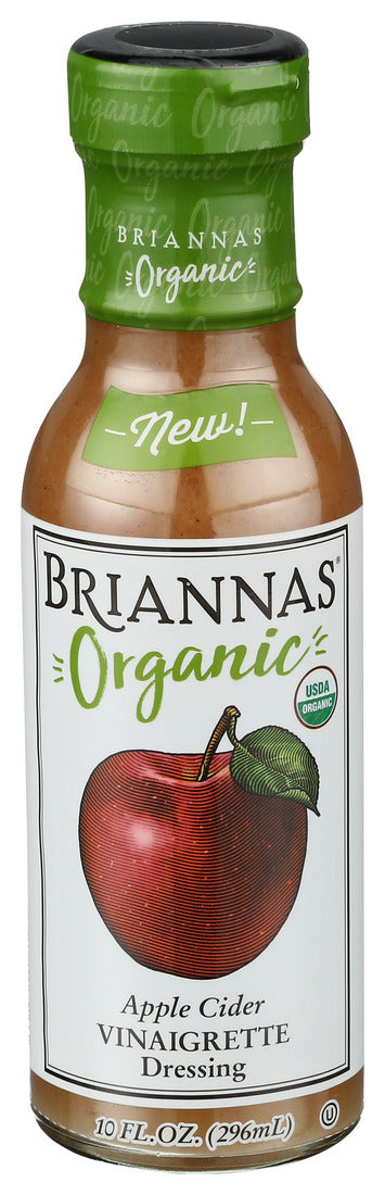 Briannas, Apple Cider Vinaigrette Dressing, 10 Oz