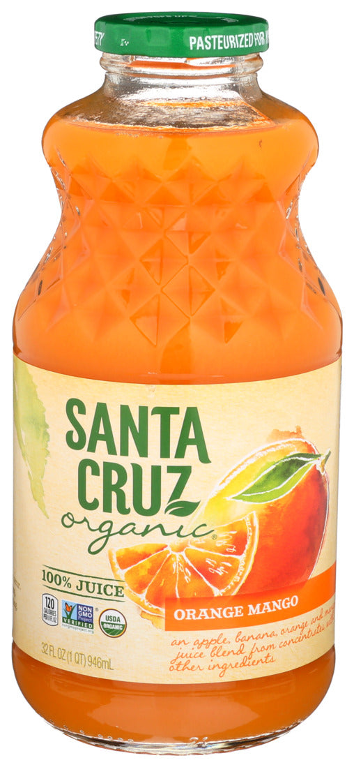 Santa Cruz Organic, Organic Orange Mango Juice, 32 Oz