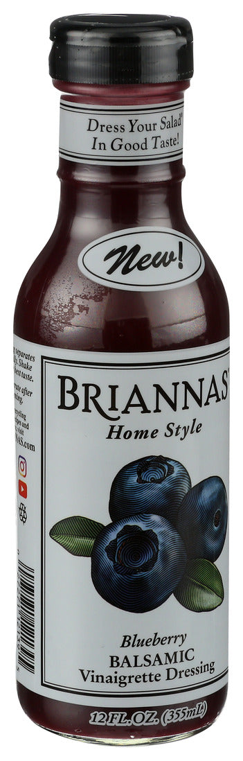 Briannas, Blueberry Balsamic Vinaigrette Dressing, 12 Oz