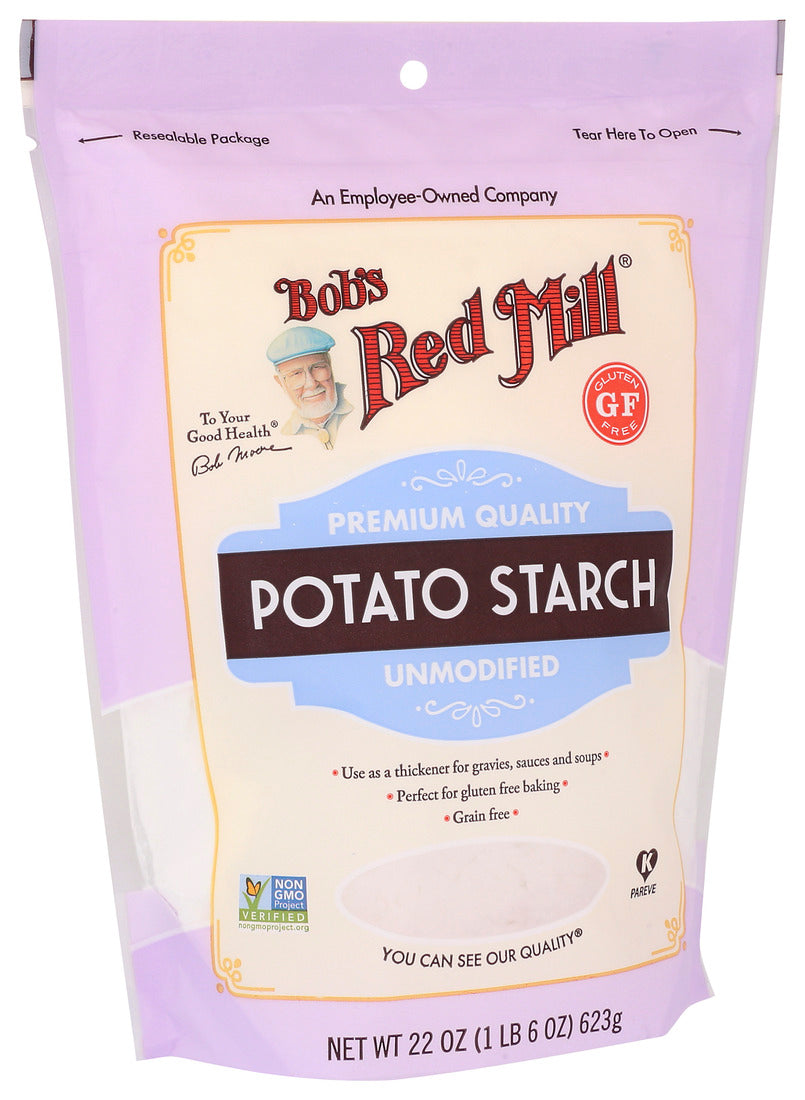 Bob's Red Mill, Potato Starch, Unmodified, Gluten Free 22 Oz