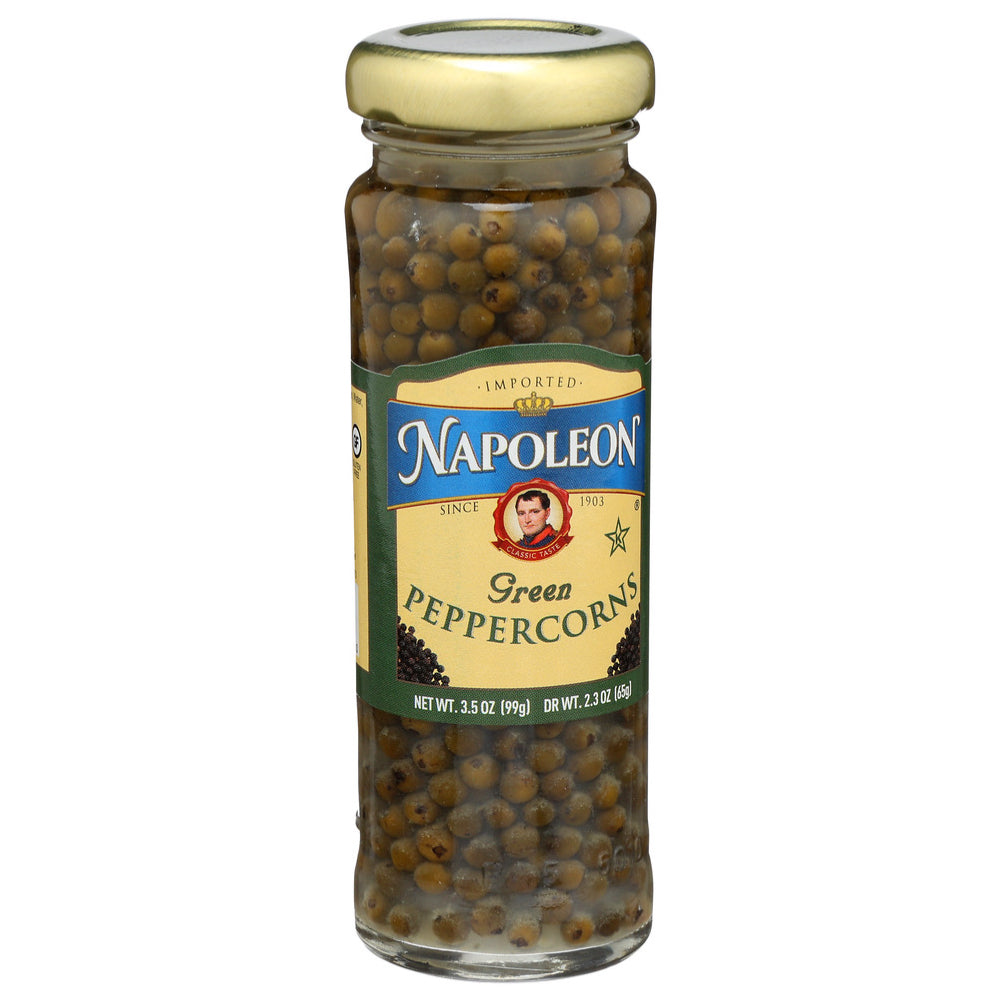 Napoleon Co., Green Peppercorns, 3.5 Oz