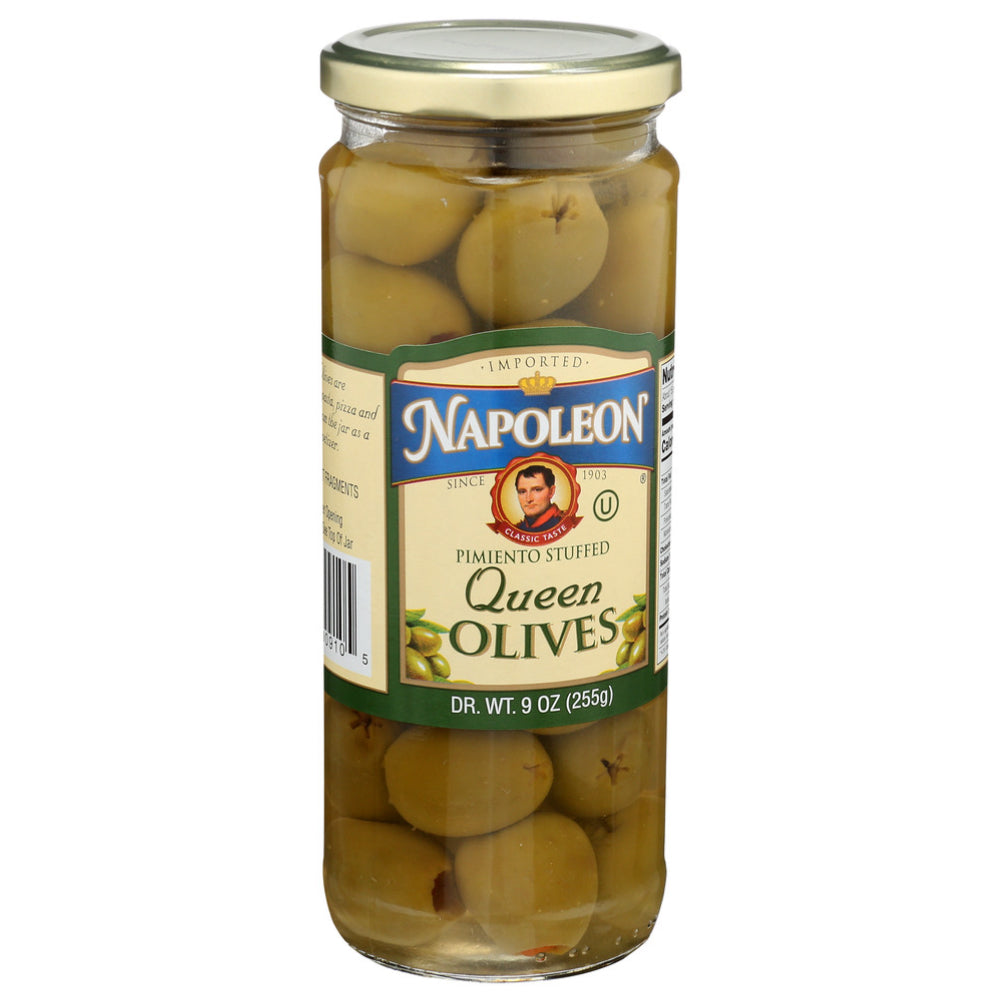 Napoleon Co., Pimiento Stuffed Queen Olives, 9 Oz