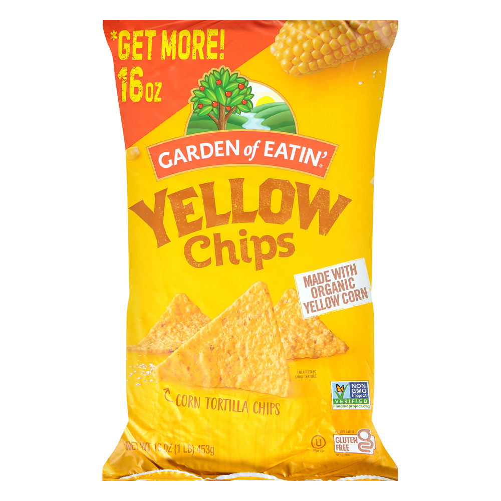 Garden Of Eatin`, Yellow Chips Corn Tortilla Chips, 16 Oz