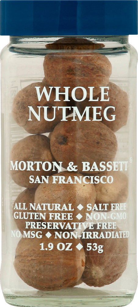 Morton & Bassett, Whole Nutmeg, 1.9 Oz