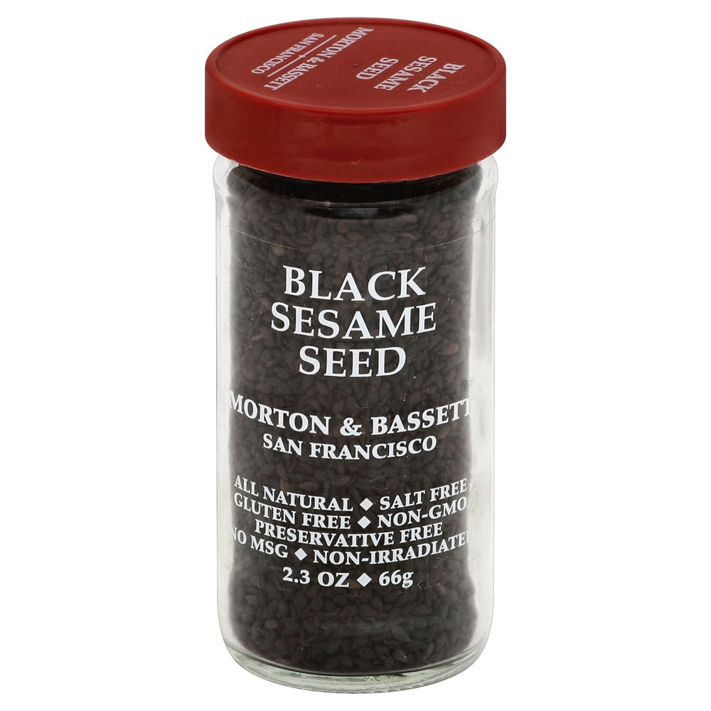 Morton & Bassett, Black Sesame Seeds, 2.3 Oz