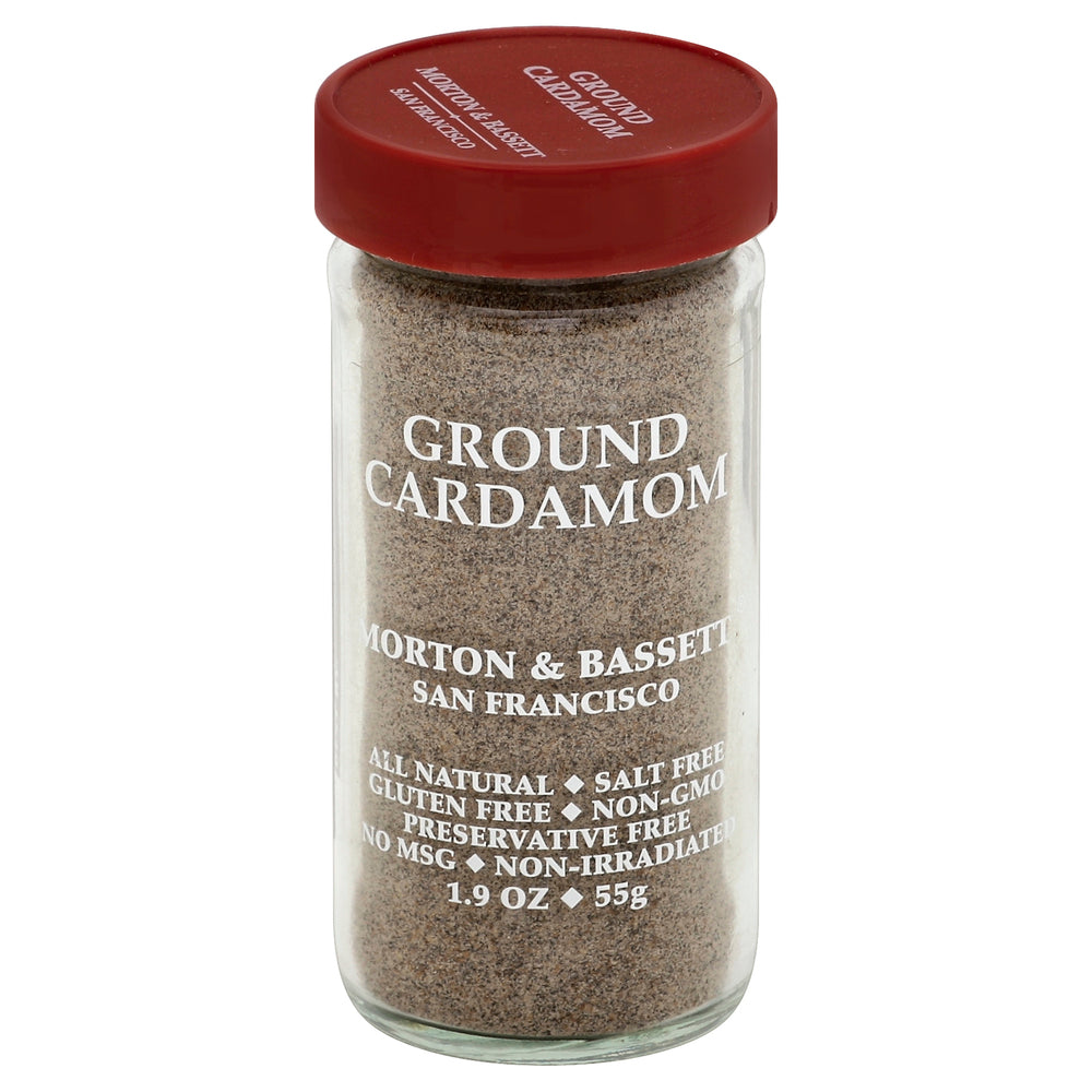 Morton & Bassett, Ground Cardamom, 1.9 Oz