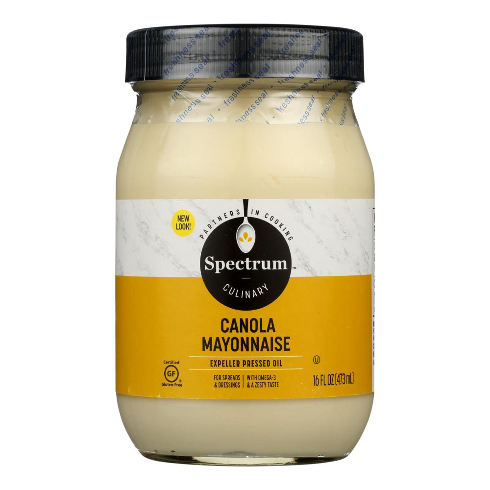 Spectrum Naturals, Canola Mayonnaise, 16 Oz