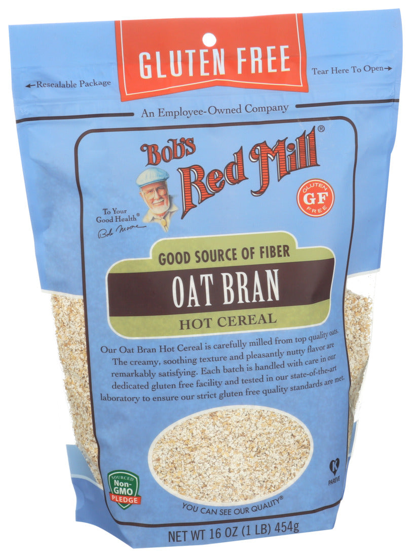 Bob's Red Mill, Gluten Free Oat Bran Hot Cereal, 16 Oz