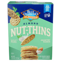 Blue Diamond, Almond Nut Thins, Country Ranch, 4.25 Oz