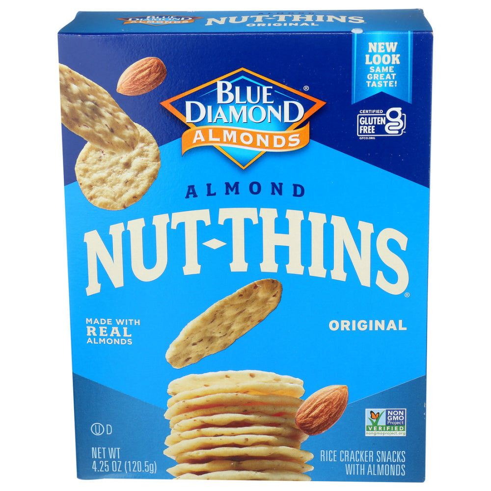 Blue Diamond, Almond Nut Thins, 4.25 Oz