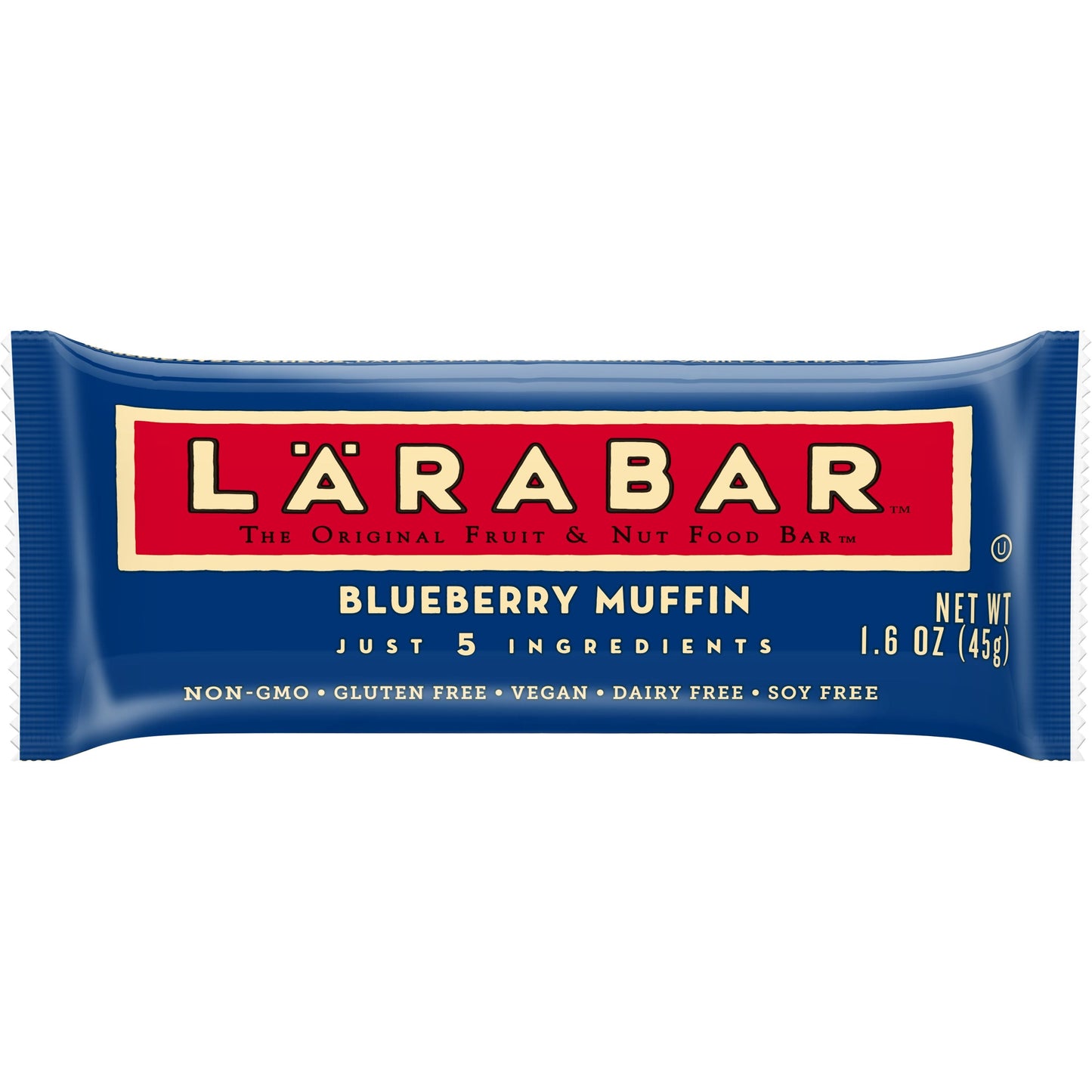 Larabar, Blueberry Muffin Fruit & Nut Bar, 1.6 Oz