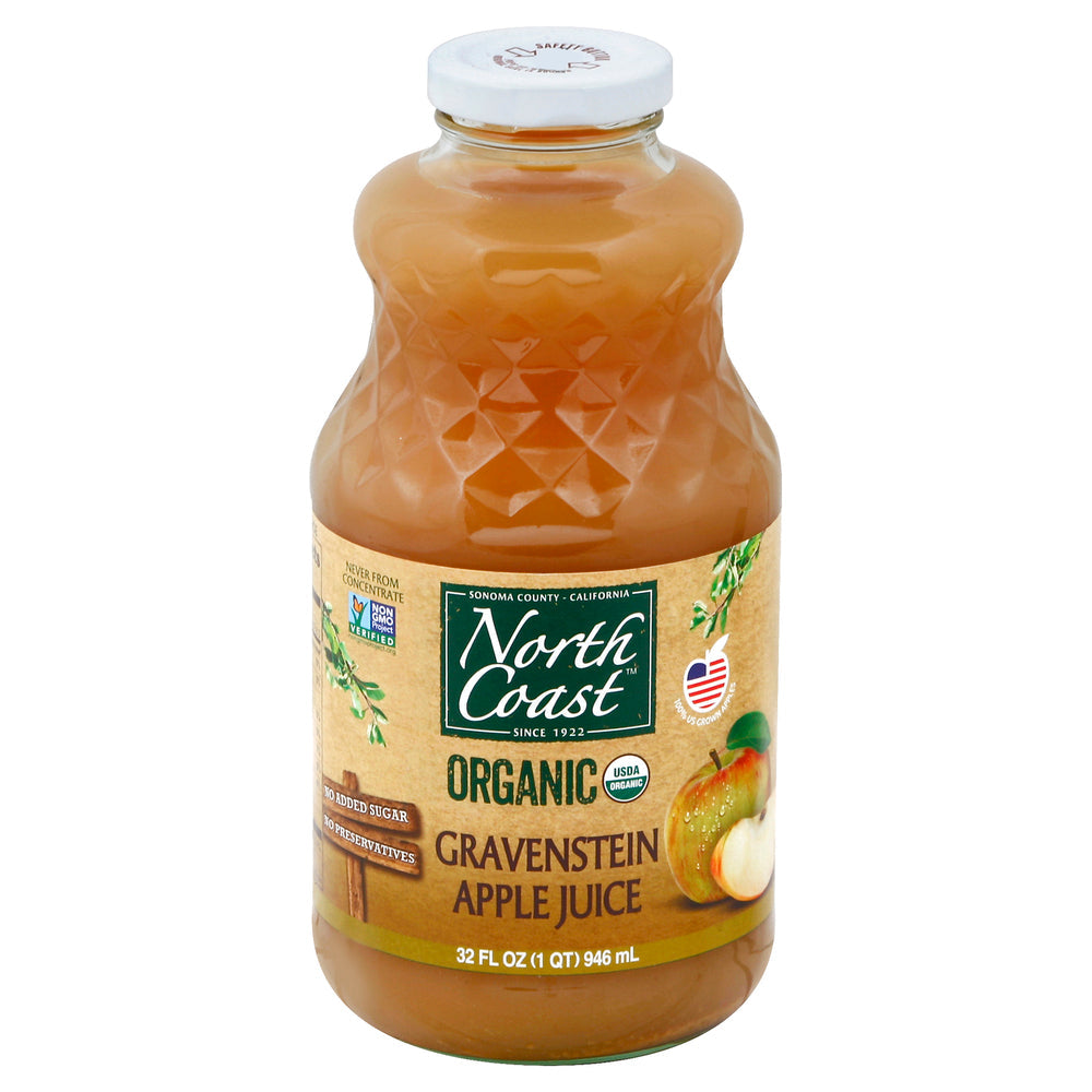 North Coast, Organic Gravenstein Apple Juice, 32 Fl Oz