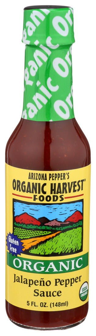 Organic Harvest, Organic Pepper Sauce, Jalapeno, 5 Oz