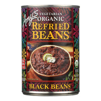 Amy's, Organic Vegetarian Refried Black Beans, 15.4 Oz