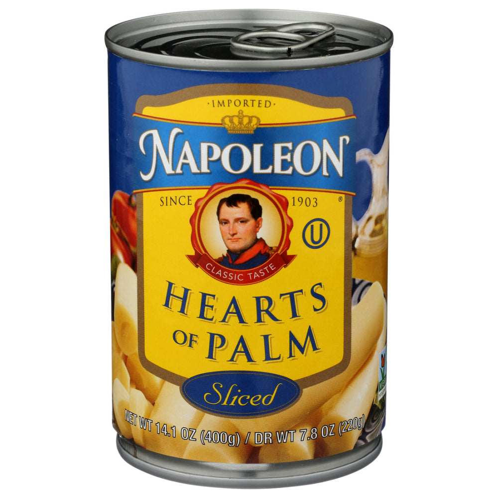 Napoleon Co., Hearts Of Palm, Sliced, 14.1 Oz