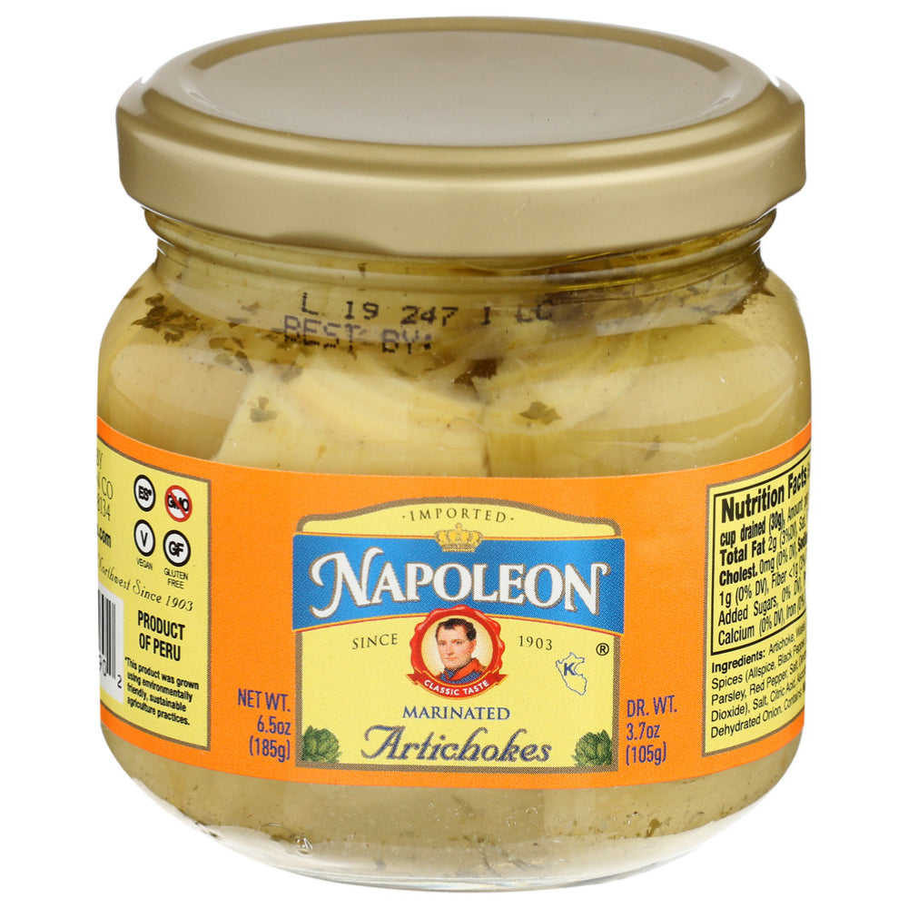 Napoleon Co., Marinated Artichokes, 6.5 Oz