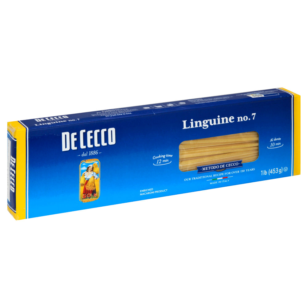 De Cecco, Linguine No.7 Pasta, 16 Oz