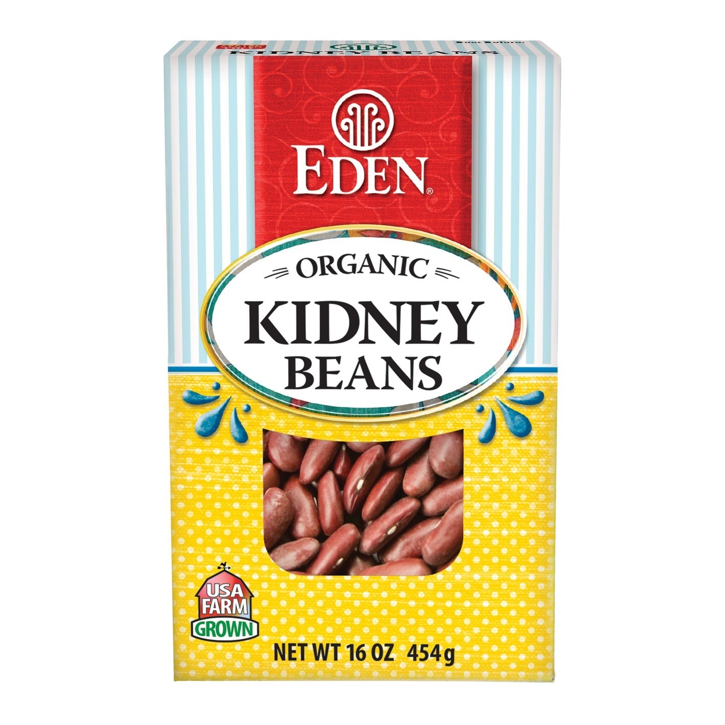 Eden Foods, Organic Kidney Beans, Dry, 16 Oz