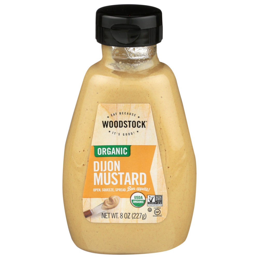 Woodstock Foods, Organic Dijon Mustard, 8 Oz