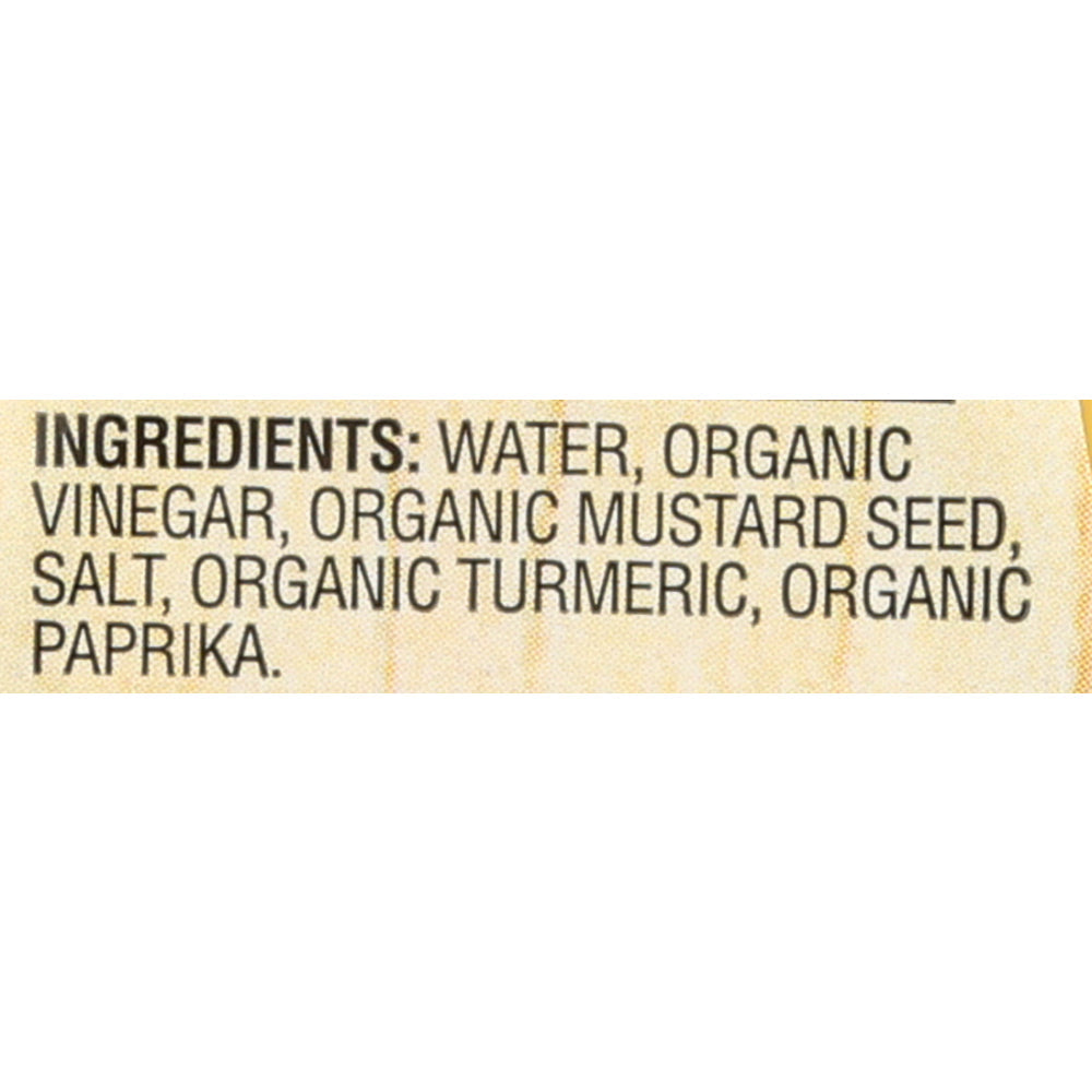 Woodstock Foods, Organic Yellow Mustard, 8 Oz