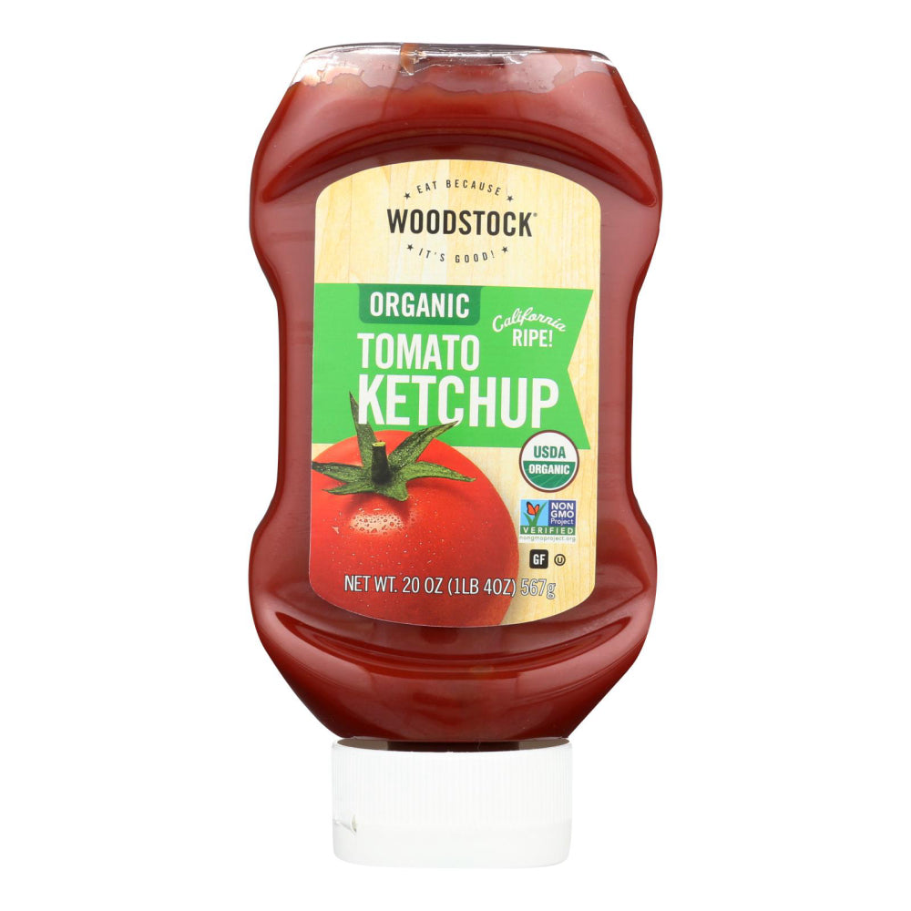 Woodstock Foods, Organic Tomato Ketchup, 20 Oz