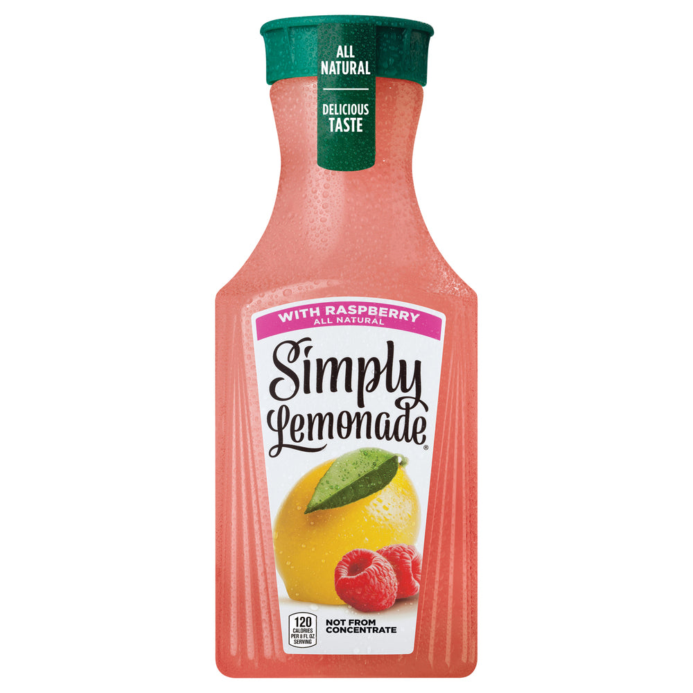 Simply Beverages, Lemonade With Raspberry, 52 Fl Oz