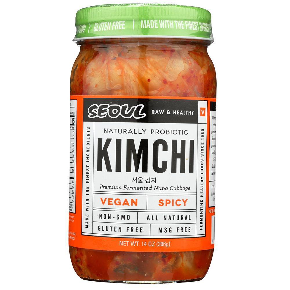 Seoul, Kimchi, Vegan Spicy, 14 Oz