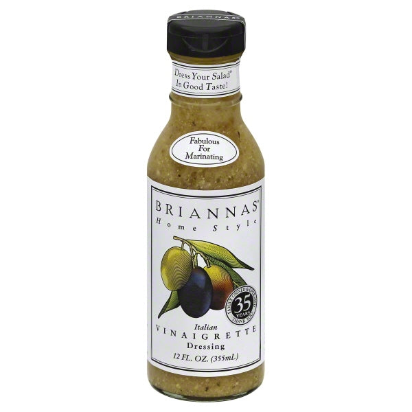 Briannas, Italian Vinaigrette Dressing, 12 Oz