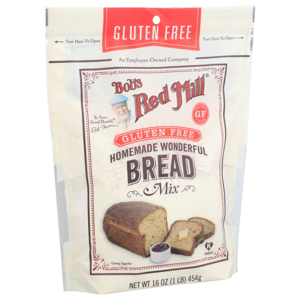 Bob's Red Mill, Gluten Free Homemade Wonderful Bread Mix, 16 Oz