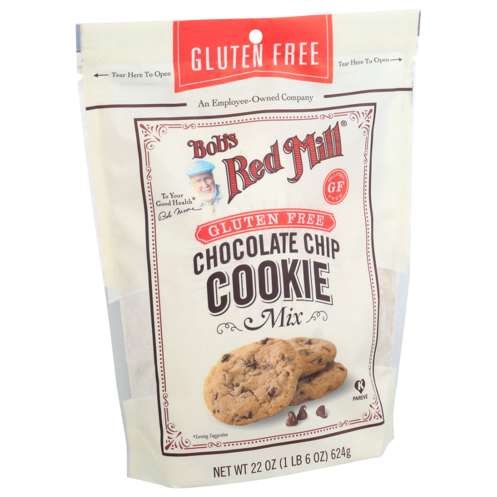 Bob's Red Mill, Gluten Free Chocolate Chip Cookie Mix, 22 Oz