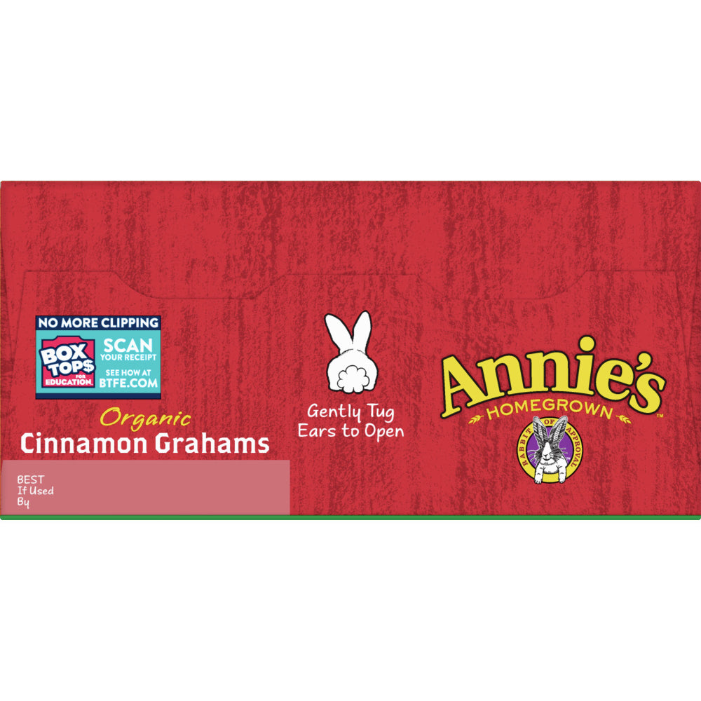 Annie's Homegrown, Organic Cinnamon Graham Crackers, 14.4 Oz