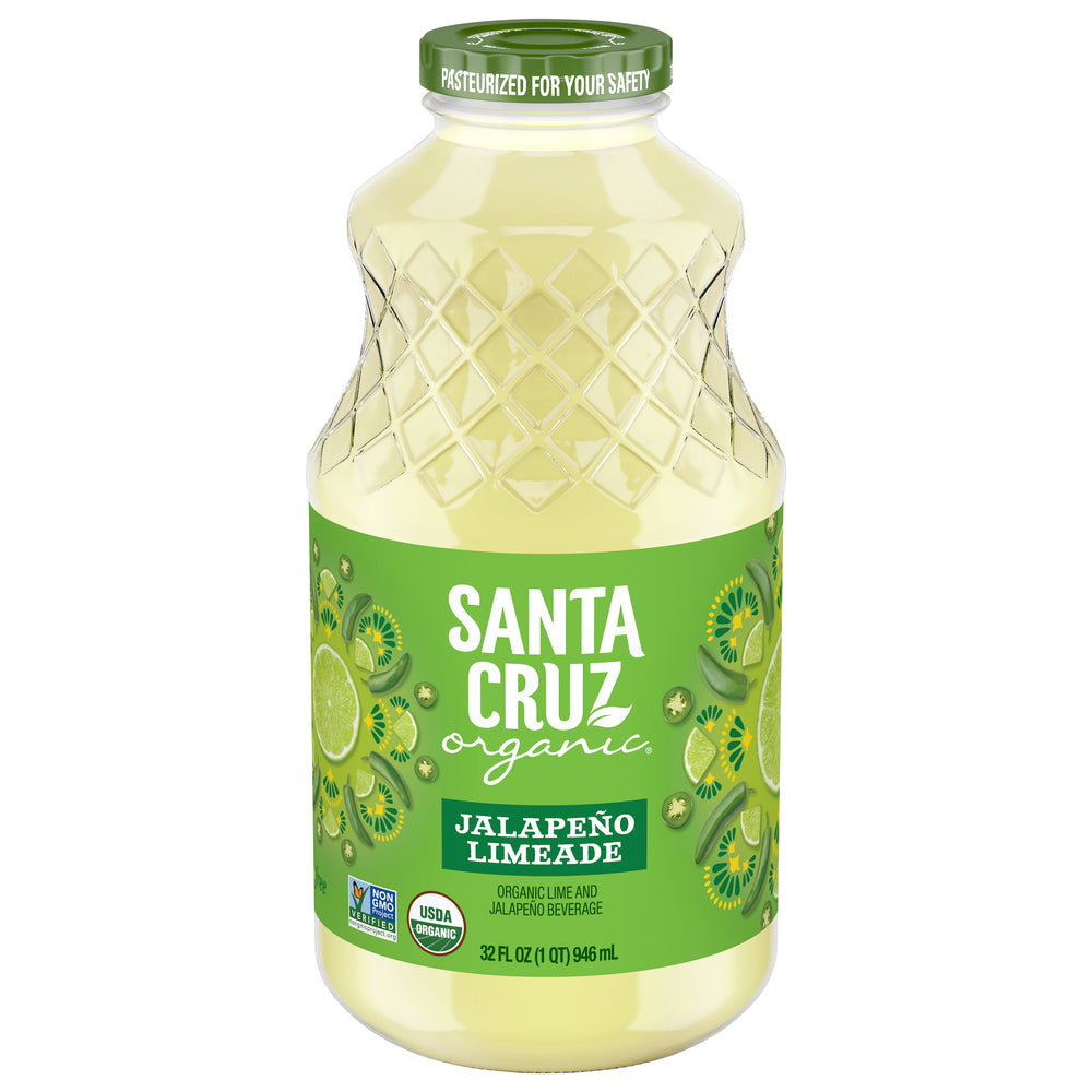 Santa Cruz Organic, Organic Jalapeno Limeade, 32 Oz