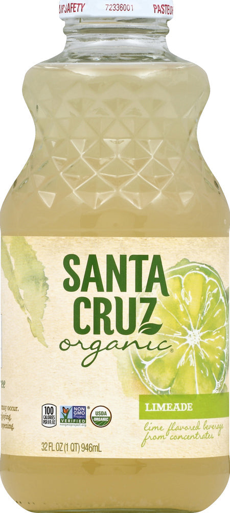 Santa Cruz Organic, Organic Limeade, 32 Fl Oz