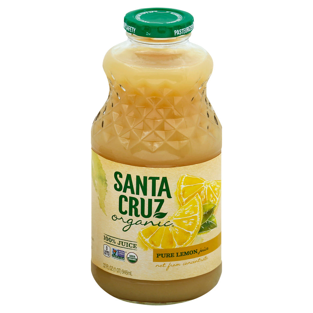 Santa Cruz Organic, Organic Pure Lemon Juice, 32 Oz