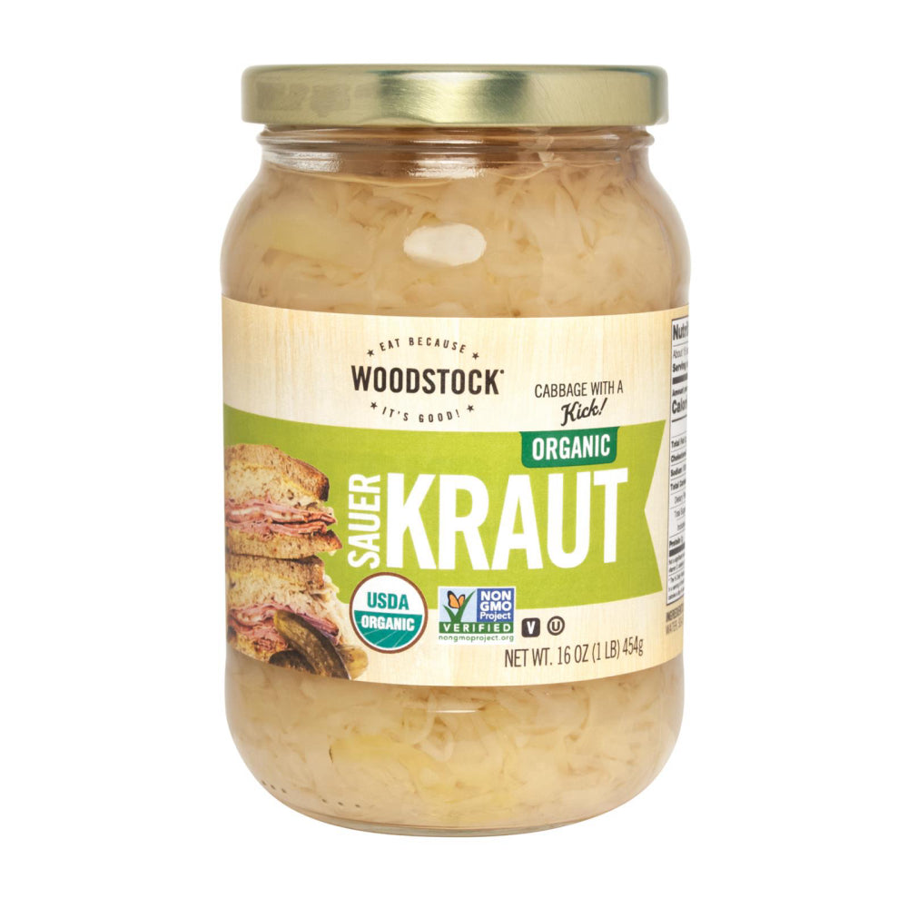 Woodstock Foods, Organic Sauerkraut, 16 Oz