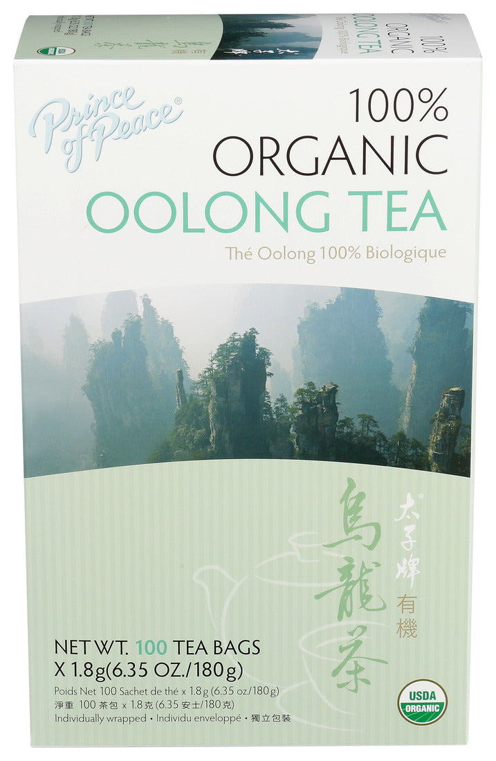 Prince Of Peace, 100% Organic Oolong Tea, 100 Ct