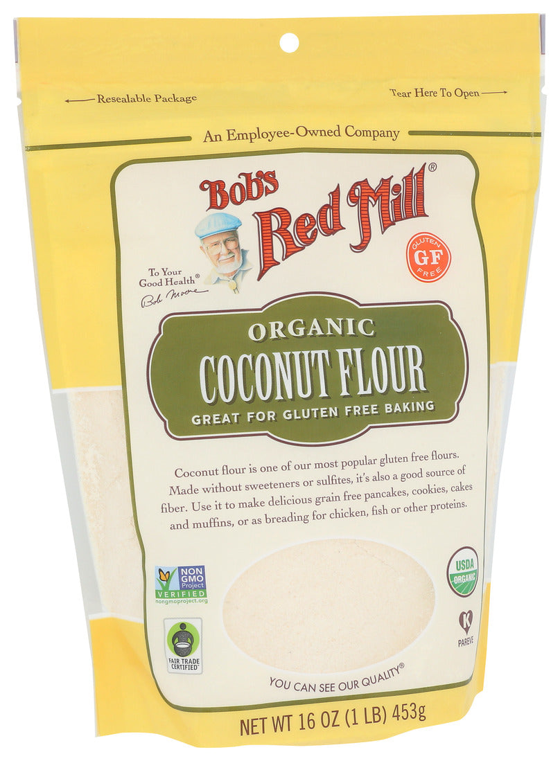 Bob's Red Mill, Organic Coconut Flour, 16 Oz