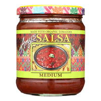 Amy's, Salsa With Organic Tomatoes, Medium, 14.7 Oz